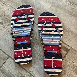 Vera Bradley Stars & Stripes Flip Flops women’s L (9)